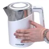 CONCEPT RK3170 - 1,7 l - 2200 W - acciaio inox - bianco - Anteprima dell’immagine prodotto 3