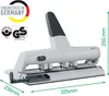 LEITZ 5114 Punzonatrice multiforo AKTO 30 fogli con guida Anteprima dell’immagine prodotto 13