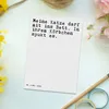 Mr. & Mrs. Panda Postkarte Meine Katze darf mit... - Weiß - Produktbild-Vorschau 2