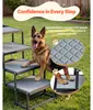 SucceBuy Scala pieghevole a 4 gradini per cani con gradini Anteprima dell’immagine prodotto 4