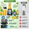 Smoothie-Maker 600 ml To-go-Becher, 6 Edelstahlklingen, 2 Produktbild-Vorschau 2