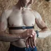 A man wearing a heart rate monitor and a smartwatch. Náhľad obrázku produktu