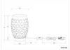 Tischlampe, Tischleuchte, mit Holzakzenten, Schnurschalter, Produktbild-Vorschau 7
