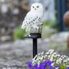 Eule Schneeeule Solarleuchte Lampe Garten Laterne Solar Produktbild-Vorschau 8