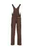 Planam Latzhose Canvas 320 Gr. 29 braun/schwarz Produktbild-Vorschau 2