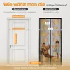Fliegengitter für Balkontür mit Schmetterlingsmotiv – Produktbild-Vorschau 6