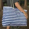 Strandtasche, Schultertasche aus Segeltuch, groß, Produktbild-Vorschau 9