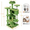 Yaheetech Kratzbaum Kletterbaum Katzenkratzbaum mit 3 Produktbild-Vorschau 3