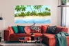MuchoWow® Poster Meer - Hütte - Palme 160x80 cm - Foto Produktbild-Vorschau 2