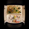 Bar in de vorm van een vat, met LED-verlichting, geborsteld Productafbeelding-voorbeeld 6