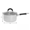 Kinghoff pentola con coperchio 18cm 2l 9054 Anteprima dell’immagine prodotto 2