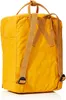 The back of a yellow backpack is shown against a white background. Anteprima dell’immagine prodotto