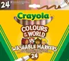 Crayola - Les couleurs du monde 24 ponta maxi Voir les images du produit 4