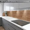 Küchenrückwand Holzoptik Eiche Wotan 60x200 cm – Produktbild-Vorschau 4