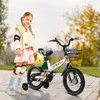 Supfine Kinderfahrrad 16 Zoll Kinder Fahrrad Weiß Schwarz Produktbild-Vorschau 2