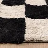 Volero - Retro Teppich - Gambit Schwarz Weiß - 160x230 cm - Produktbild-Vorschau 9
