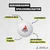 JOOLA Balles de ping-pong TOURNAMENT*** 40+ WH CT24 | Voir les images du produit 9