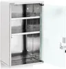 Relaxdays Medizinschrank XL,mEdelstahl, HBT:50,5x30x18cm, 3 Produktbild-Vorschau 3