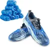 100 Stück Überziehschuhe Einweg Blau, Anti-Rutsch Produktbild-Vorschau 1