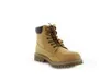 A single camel-colored boot is shown against a white background. Produktbild-Vorschau