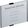 DURABLE Türschild INFO SIGN 210x148,5mm quer, 480523 silber Produktbild-Vorschau 1