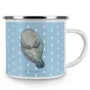 Mr. & Mrs. Panda Teetasse Seekuh Happy - Blau Pastell - Produktbild-Vorschau 3