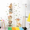 Lustige Tier Höhenmesser Wandsticker für Kinderzimmer, 1 Produktbild-Vorschau 5