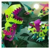 Clixo Dino Adventure Pack – 36 flexible magnetische Produktbild-Vorschau 2