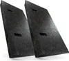 2x Autorampe Gummi schwarz 500x250x45 mm Rollstuhlrampe Produktbild-Vorschau 1