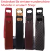 Geschenktasche aus Kunstleder mit r Optik in Schwarz | Produktbild-Vorschau 3