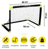 Dunlop Voetbaldoel - Voetbalgoal 90 x 59 x 61 cm - Voetbal Productafbeelding-voorbeeld 2