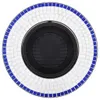 Braciere a Mosaico Blu e Bianco 68 cm in Vetroceramica Anteprima dell’immagine prodotto 4