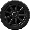 A close-up, centered view of a black car wheel with a multi-spoke design. Náhled obrázku produktu