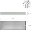 LuxeBath Nástenná výklenka z nehrdzavejúcej ocele, 90x30x10 Náhľad obrázku produktu 6