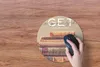 MuchoWow® Mauspad Mousepad Bring Ordnung in dein Haus' - Produktbild-Vorschau 3