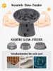 Y YHY 15,24 cm ceramiczna miska dla kota dla kota, szara Podgląd zdjęcia produktu 5