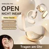 Marketing image for wireless earbuds, showing the product and its features. Produktbild-Vorschau