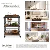 tectake® Servierwagen Worcester 65 x 41,5 x 87 cm Produktbild-Vorschau 7