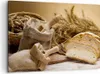 Bild auf Leinwand - Leinwandbild - Brot Essen Holz - Produktbild-Vorschau 1