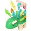 Montessori dinosauří skládačka s barvami s2055a Náhled obrázku produktu 5