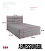 BroMARKT Boxspringbett DAKOTA mit 2 Bettkasten, Produktbild-Vorschau 10
