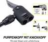 Dunlop Fahrradpumpe  Luftpumpe Fahrrad für Dunlop-, Produktbild-Vorschau 3