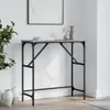 vidaXL Konzolový stolek Grey Sonoma 75x32x75 cm Dřevěné Náhled obrázku produktu 2