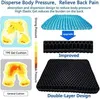 Gel Sitzkissen, Orthopädisches Sitzkissen, Gelkissen mit Produktbild-Vorschau 3