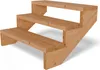 Terrassentreppe aus Lärche Treppe Stufen Wangentreppe Produktbild-Vorschau 1