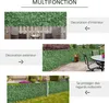 Outsunny Haie Artificielle Brise-Vue décoration Rouleau 3L Voir les images du produit 4