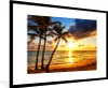 MuchoWow® Gerahmtes Poster Strand - Horizont - Produktbild-Vorschau 1