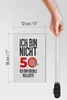 Holzschild  Dart bin nicht 50, Double Bullseye, 18x12 cm, Produktbild-Vorschau 6
