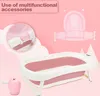 Lospitch Baby Babywanne Babywanne Kinder Faltbare klappbar Produktbild-Vorschau 3