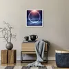 Poster - Poster ohne Rahmen - Fantasie Ring Kosmos - 40x40 Produktbild-Vorschau 6